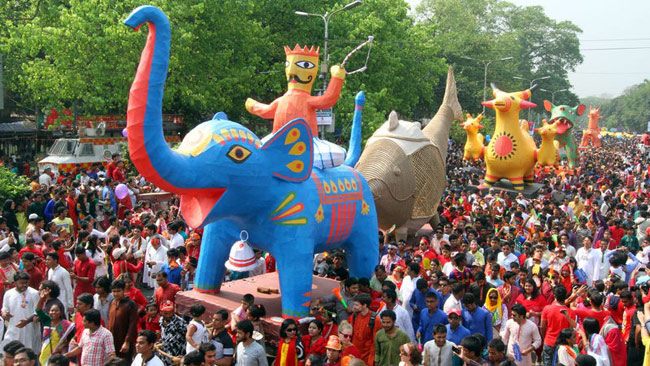 Бенгальська Новий рік у Бангладеші