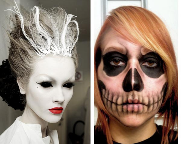 Макіяж на хеллоуїн: фото ефектних ідей, як зробити самій + відео Макіяж на хеллоуїн: фото ефектних ідей, як зробити самій + відео