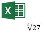 Як витягти корінь будь якого ступеня в Excel 2010 2013?
