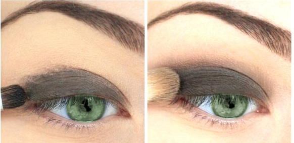Ідеальний макіяж для зелених очей покроково. Фото+Відео. Колірна палітра для зеленооких
