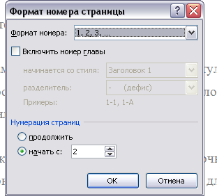 Як правильно нумерувати сторінки в Word 2010
