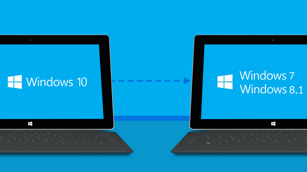Як повернутися з «десятки» на Windows 7/8.1?