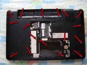 Як розібрати ноутбук HP Pavilion Dv6?
