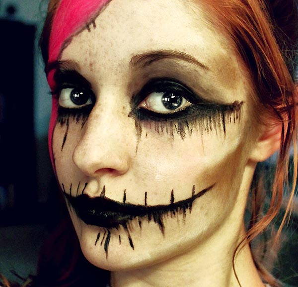 Макіяж на хеллоуїн: фото ефектних ідей, як зробити самій + відео Макіяж на хеллоуїн: фото ефектних ідей, як зробити самій + відео