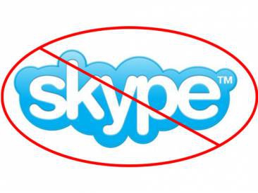 Як видалити з компютера Skype