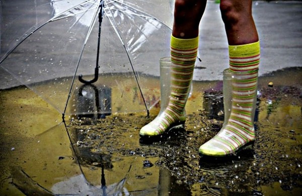 Гумові чоботи — те, що треба в дощ!