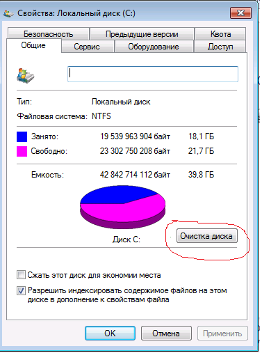 Як видалити папку windows old в Windows 7?