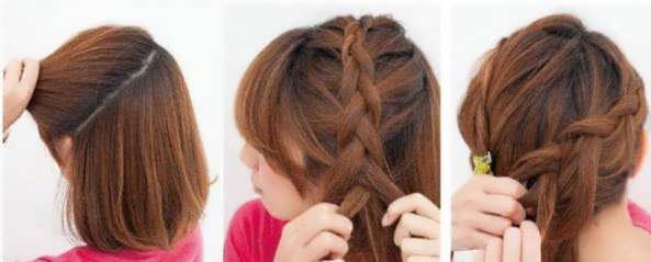 Плетіння кіс на короткі волосся: 10 варіантів з фото