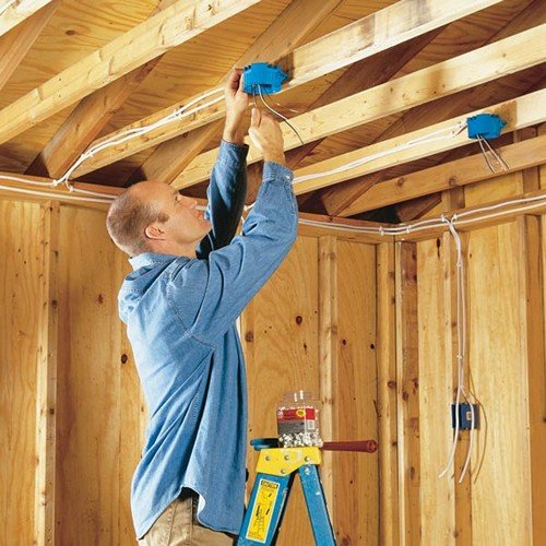 Електропроводка в деревяному будинку: вимоги і принцип монтажу