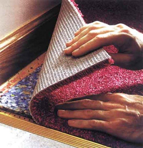 Укладання ковроліну своїми руками: етапи робіт і тонкощі монтажу
