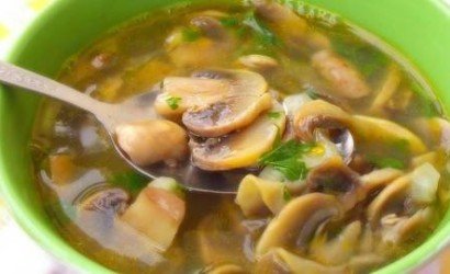 Як зварити грибний суп з різних видів грибів