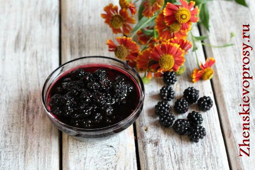 Як варити варення з ожини? Як варити варення з ожини?