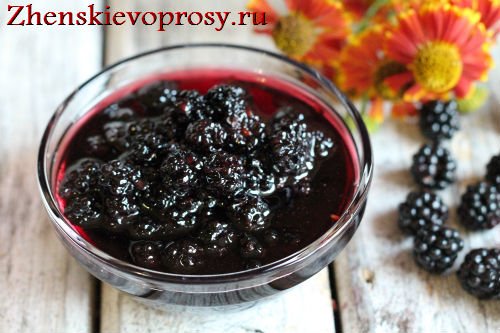 Як варити варення з ожини? Як варити варення з ожини?