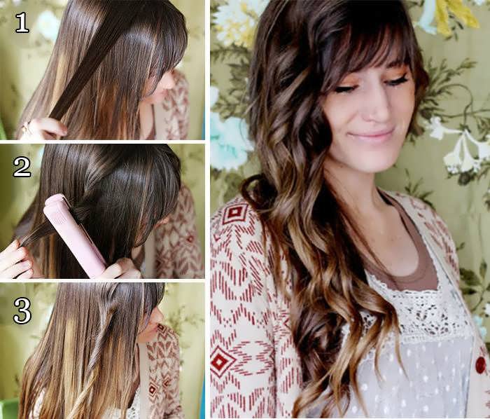 Як накрутити волосся на утюжок: 6 варіантів з фото