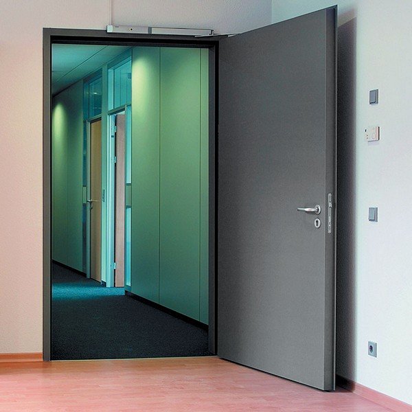 Двері протипожежні металеві: різновиди та конструктивні особливості