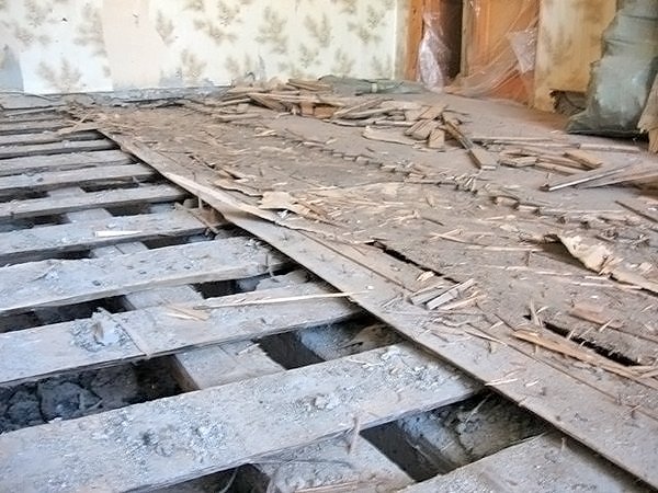 Ремонт підлоги в квартирі: як відремонтувати деревяне бетонну основу