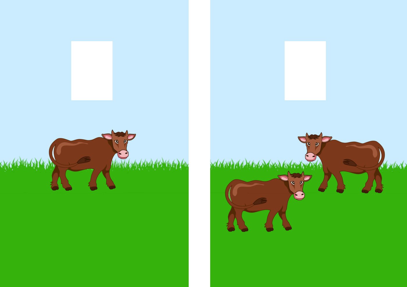 Ігри та вправи на тему «Корова»