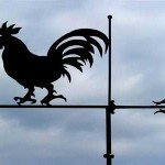 Флюгер на дах: як встановити, конструкції кріплення