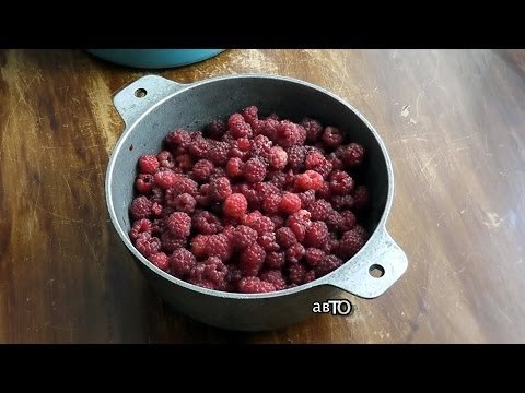Рецепт малинового варення — готуємо смачне варення з малини