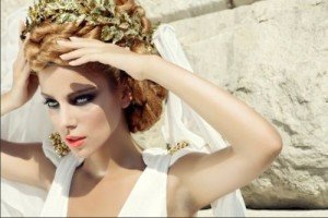 Грецький макіяж: стиль з відтінками божественного сяйва з фото