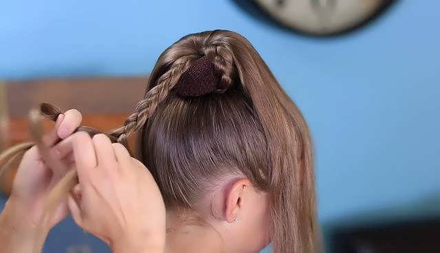 Як зробити пучок з допомогою бублика: 8 зачісок з фото