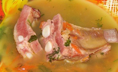 Приготування горохового супу з різними видами мяса