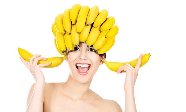 Маски для волосся з бананом