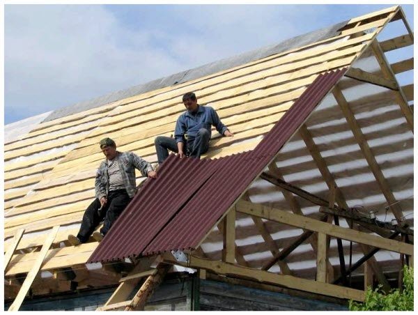 Як покрити дах ондулін: особливості матеріалу і самостійний монтаж