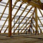 Кроквяна система шатрового даху: роботи по влаштуванню
