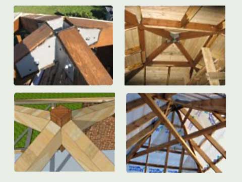 Кроквяна система шатрового даху: розрахунок, конструкція, монтаж