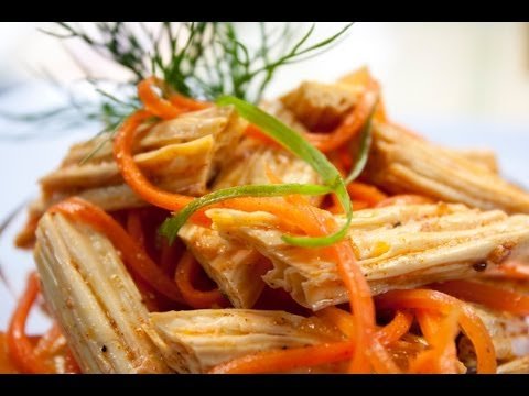 Рецепт спаржі по корейськи — корисна і смачна закуска