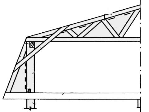 Кроквяна система ламаної мансардного даху: розрахунок, монтаж та етапи робіт