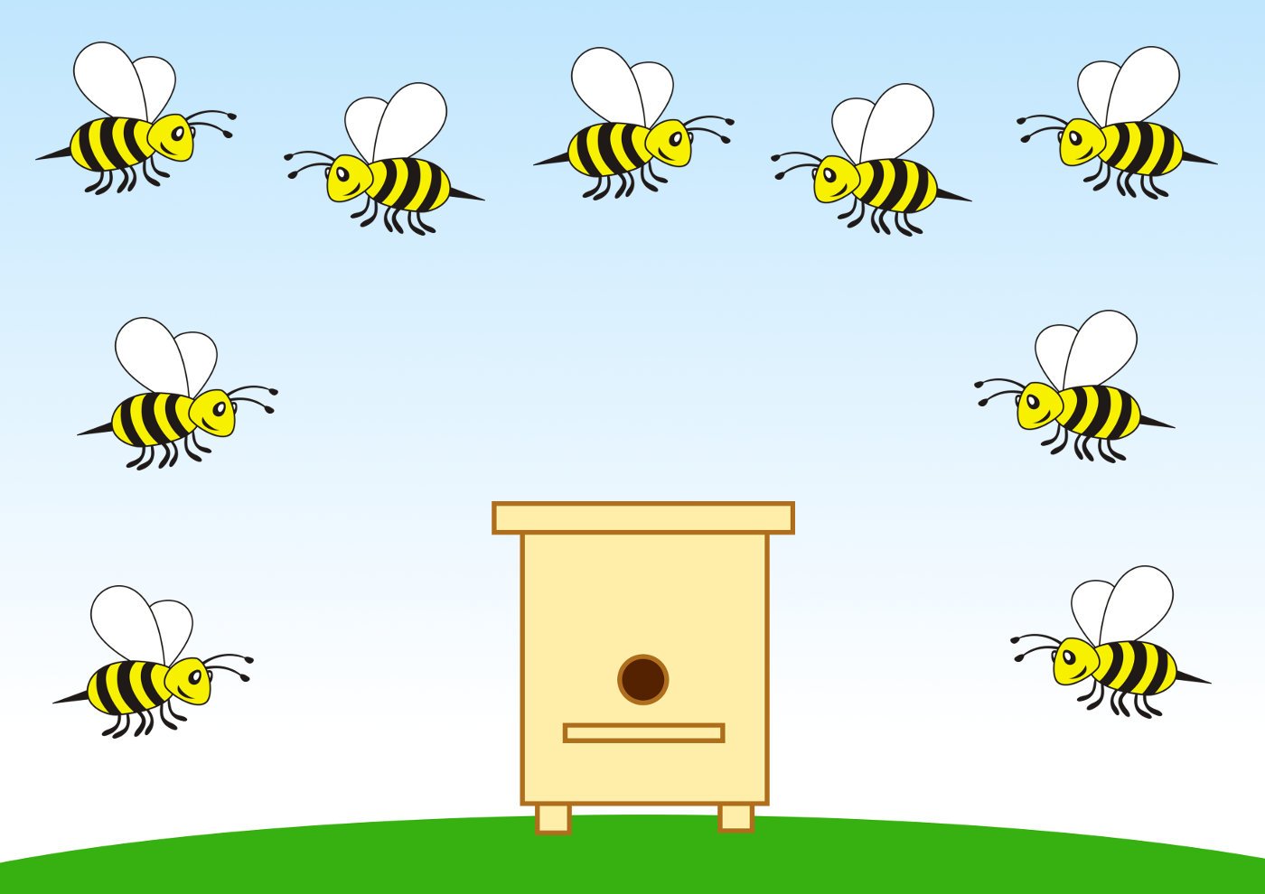 Конспект заняття для ясельної групи, тема: «Бджоли»