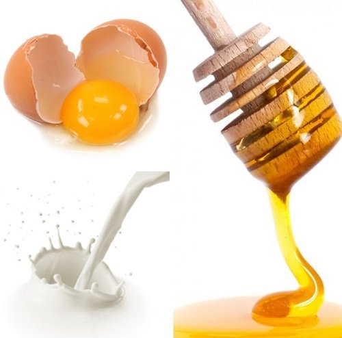 Маска для волосся з яйцем і медом