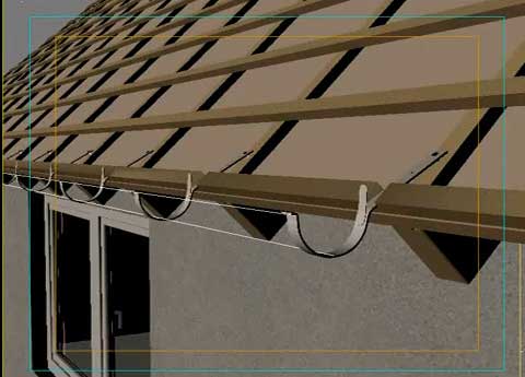 Система водостоку з дахів: схема, кронштейни, тримачі