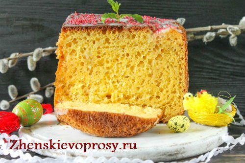 Як приготувати паску в хлібопічці?