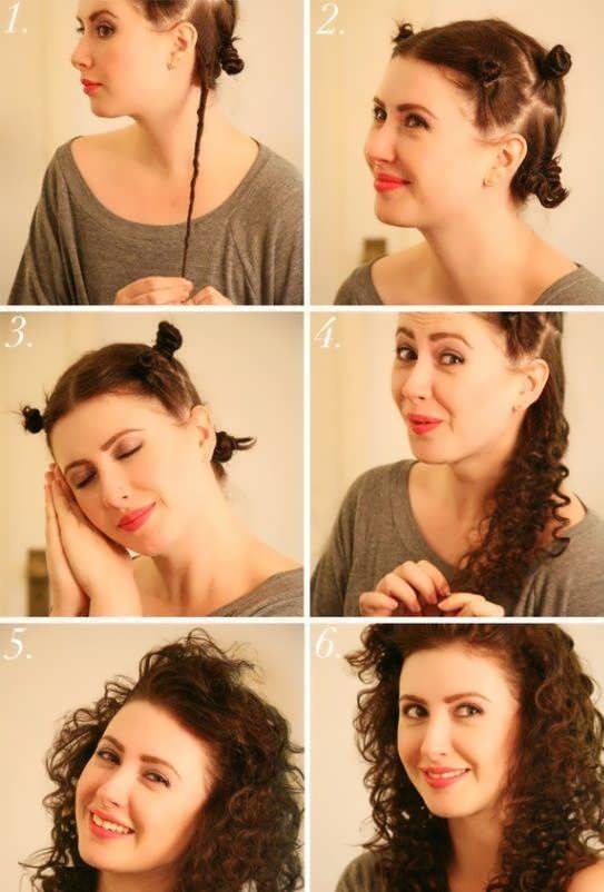 8 способів: як накрутити волосся без бігуді і плойки