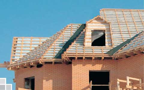 Як зробити обрешітку даху: види, кріплення і розрахунок матеріалів