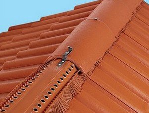 Коньок даху: пристрій на різних дахах