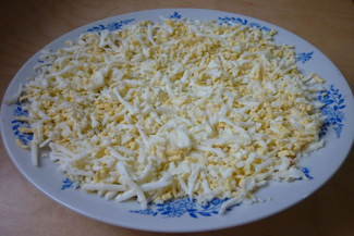 Листковий салат з горбушею, фото рецепт