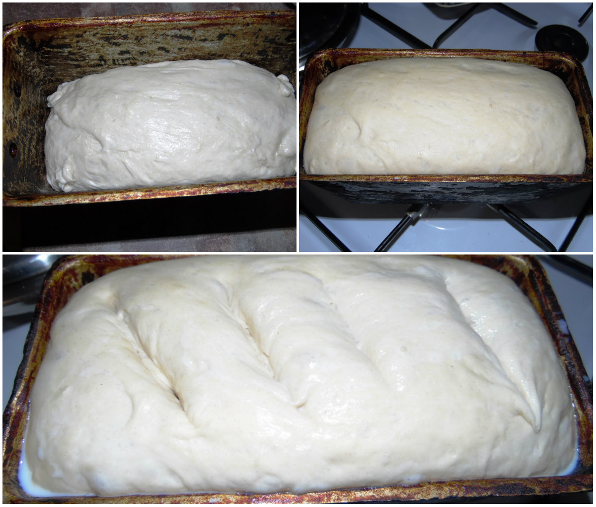 Хліб на картопляному відварі, фото рецепт