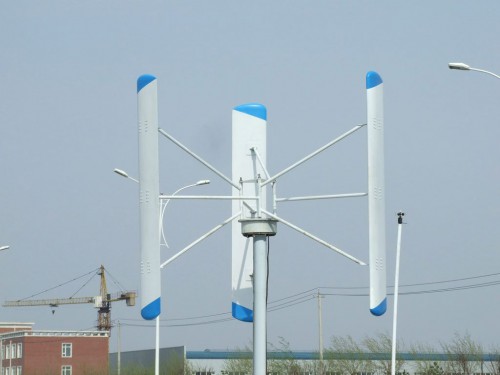 Вітрогенератор безшумний вертикальний