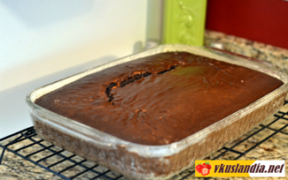 Ніжний десерт Палермо з шоколадним бісквітом, фото рецепт