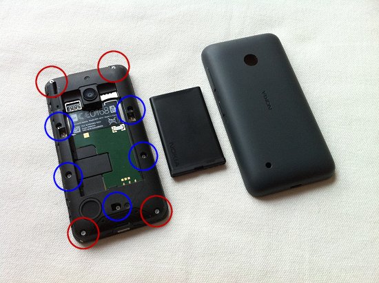 Ремонт Lumia 530: заміна скла (тачскрін) і екрану