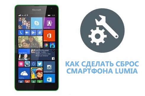 Скидання налаштувань до заводських (Hard Reset) на Nokia Lumia