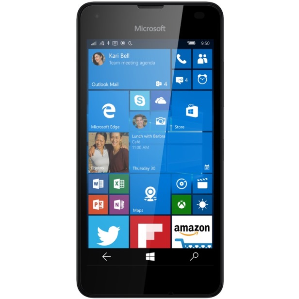 Фотографії Microsoft Lumia 550: білий, червоний,чорний,синій