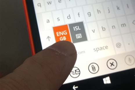 Клавіатура Windows Phone 8.1   Интрукция по швидкому набору тексту