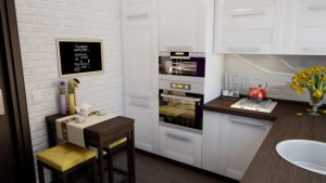 Як облаштувати маленьку кухню в хрущовці? Дизайн проекти та креативні рішення