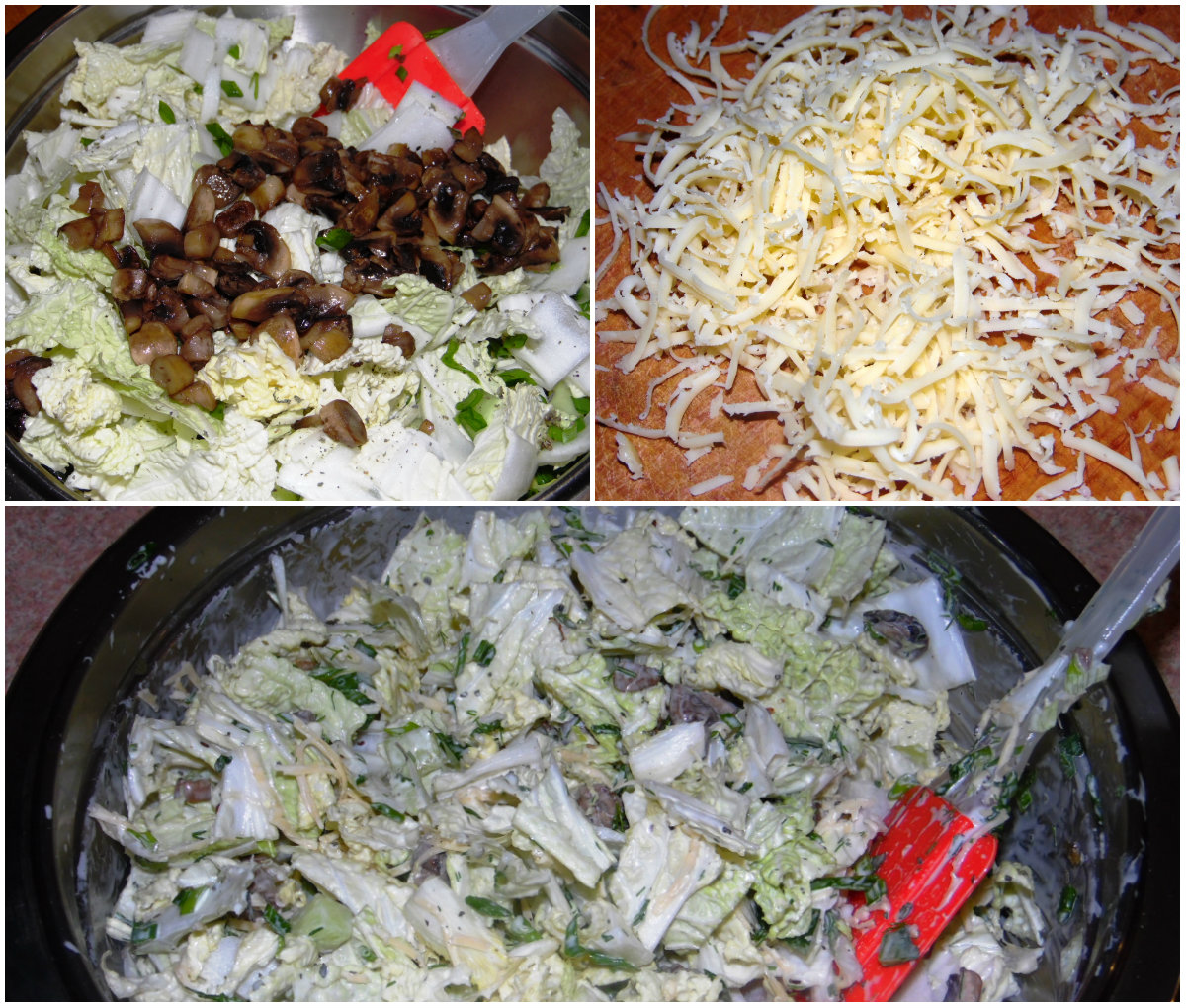 Салат з пекінською капустою і куркою, фото рецепт