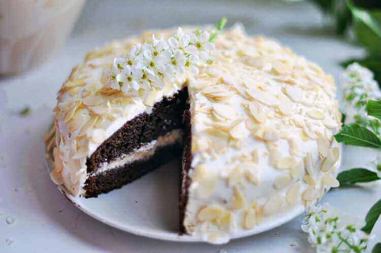 Рецепт домашнього «Черемухового» торта